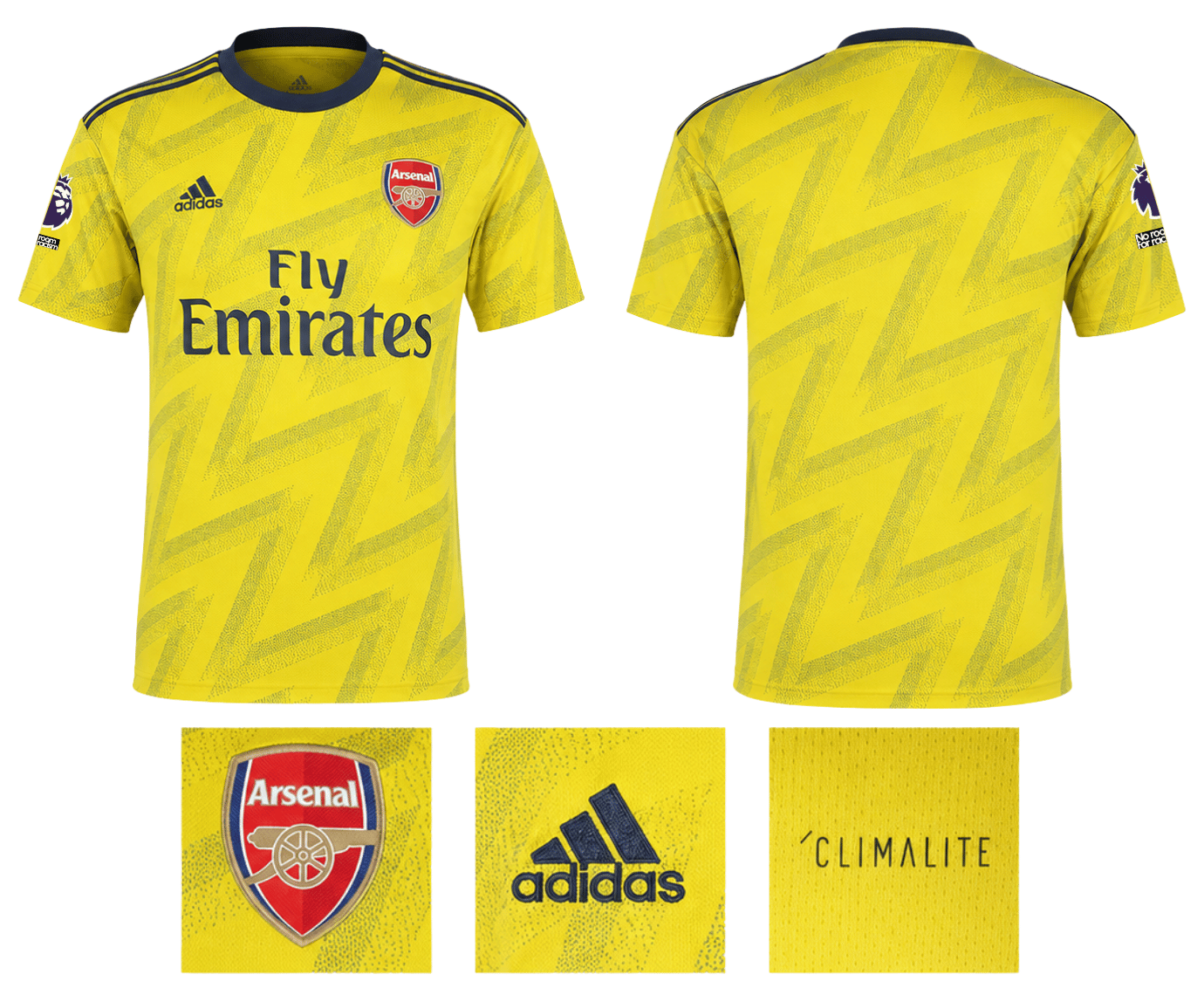 BRAND NEW ADIDAS 2019 2020 ARSENAL AWAY SHIRT TIERNEY 3 KIDS