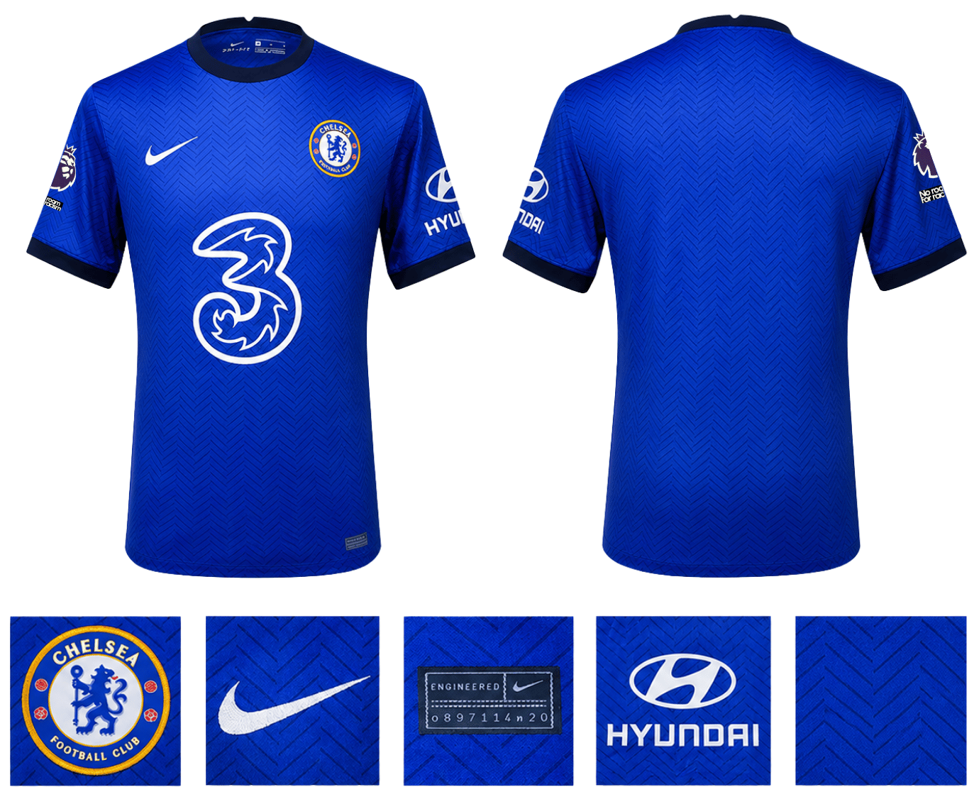 BNWT 2020 2021 CHELSEA NIKE HOME FOOTBALL SHIRT KIDS 14-15 YEARS