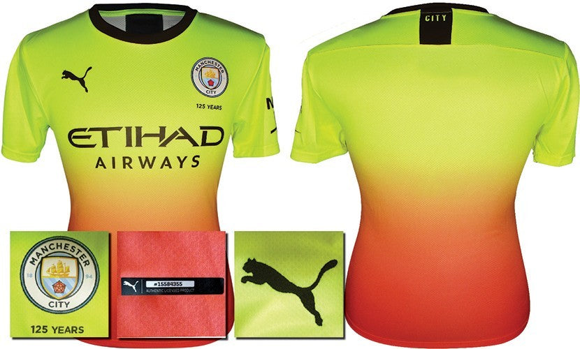 BNWT 2019 2020 PUMA MANCHESTER CITY 3RD SHIRT PICK YOU NAME & NUMBER MENS MEDIUM