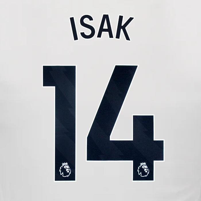 2024 2025 NEWCASTLE ISAK 14 OFFICIAL BLACK HOME PLAYER SIZE NAME SET
