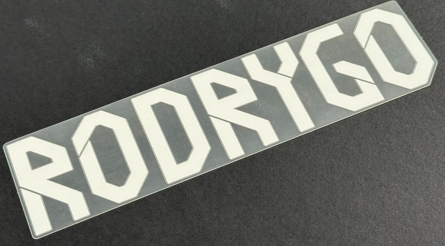 2021 2022 REAL MADRID RODRYGO WHITE AWAY 3RD NAME BLOCK (NO NUMBER)