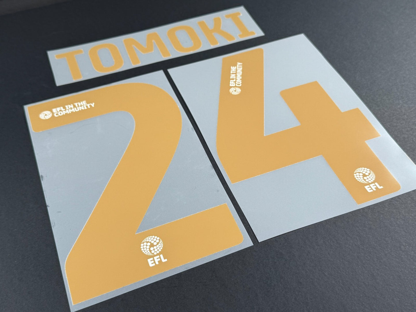 BIRMINGHAM 2025 2026 OFFICIAL HOME TOMOKI 24 PLAYER SIZE NAMESET
