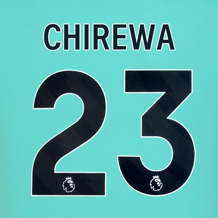 2025 2026 WOLVES AWAY BLACK CHIREWA 23 OFFICIAL PLAYER SIZE NAMESET