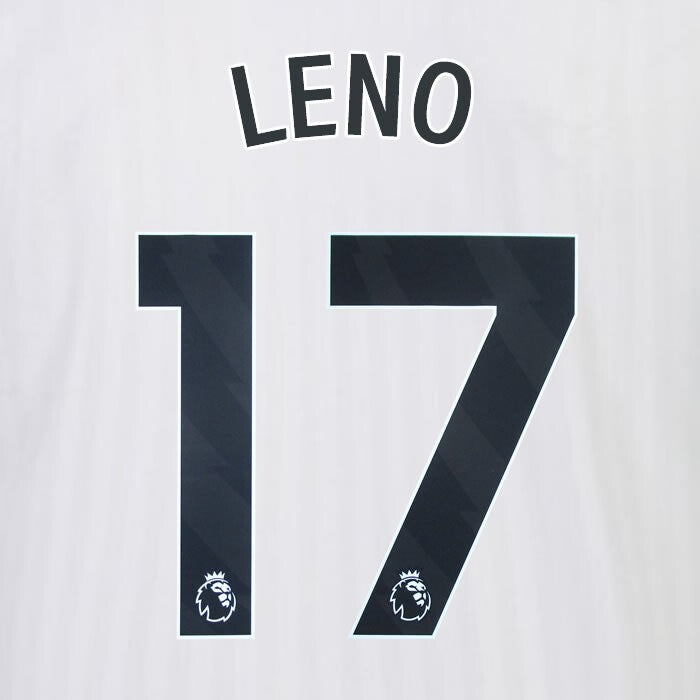 2023 2024 OFFICIAL FULHAM AVERY DENNISON LENO 17 HOME PLAYER SIZE NAMESET
