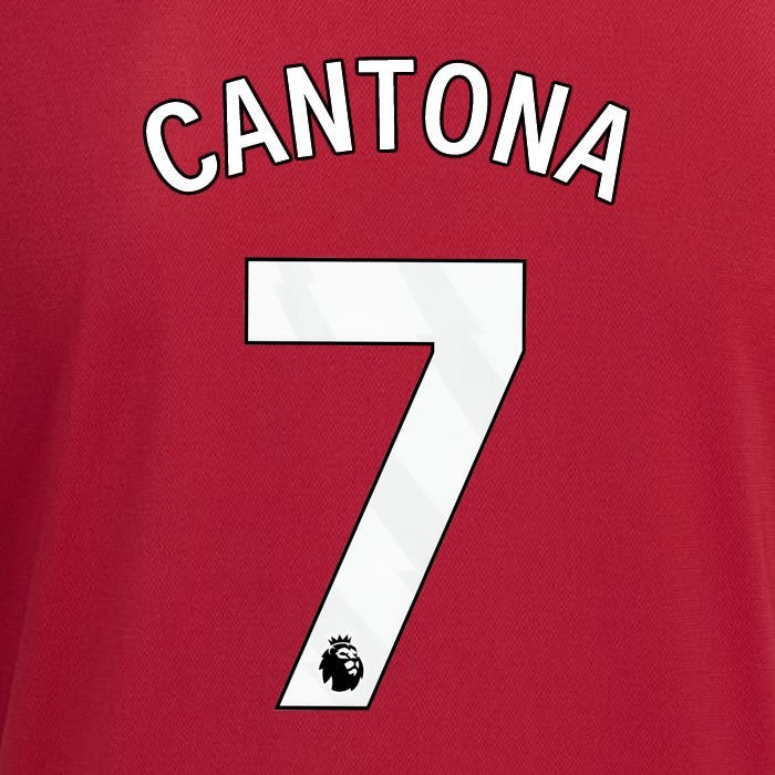 2023 2024 MANCHESTER UNITED CANTONA 7 HOME WHITE PLAYER SIZE NAMESET