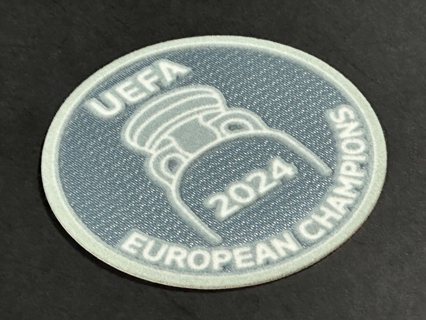 2024 OFFICIAL SPORTING ID SPAIN UEFA 2024 EUROPEAN CHAMPIONS SLEEVE PATCH