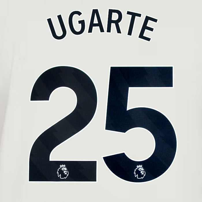 2024 2025 MANCHESTER UNITED UGARTE 25 3RD BLACK PLAYER SIZE NAMESET