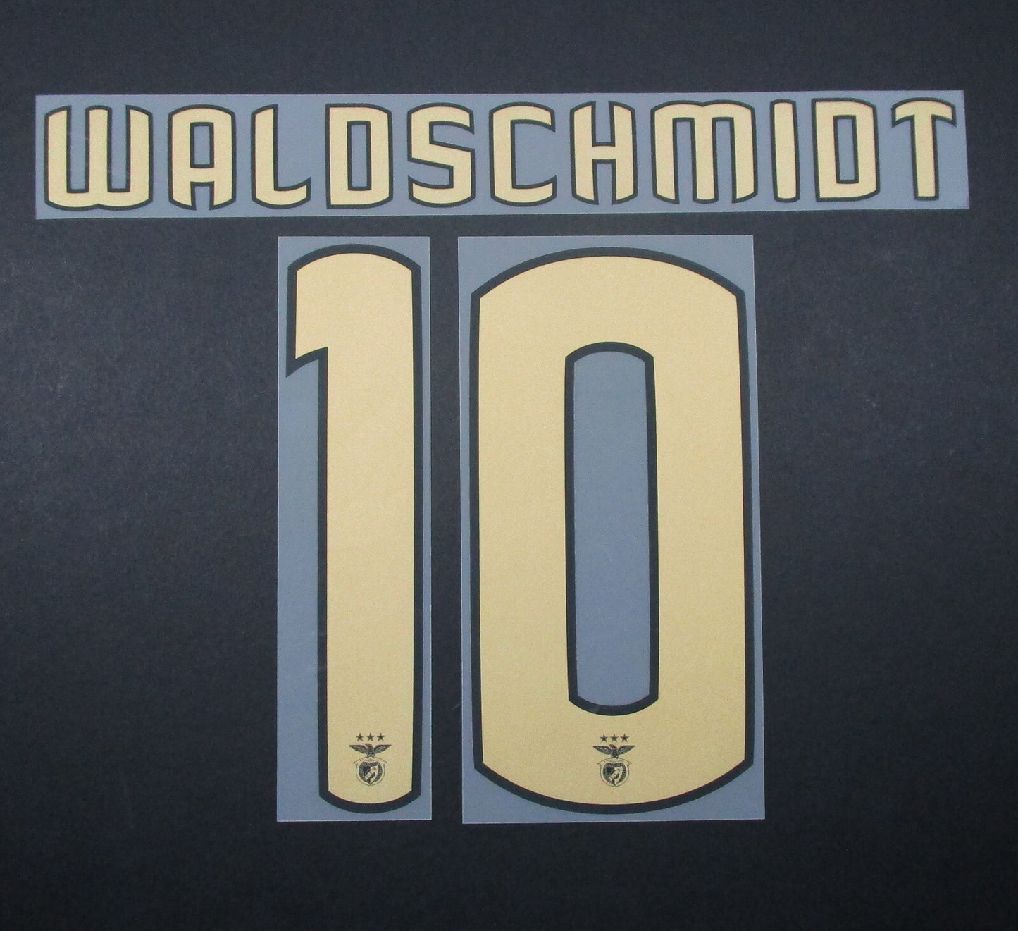 BENFICA 2020 2021 OFFICIAL WALDSCHMIDT 10 HOME PLAYER SIZE NAMESET