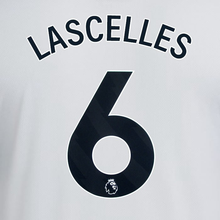2025 2026 NEWCASTLE LASCELLES 6 OFFICIAL BLACK HOME PLAYER SIZE NAME SET