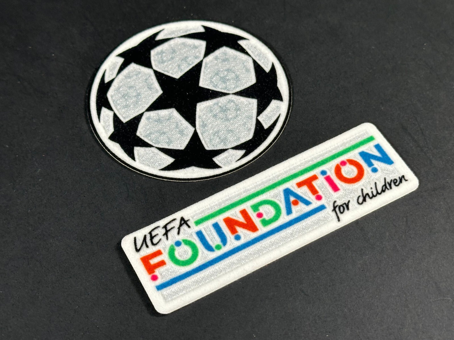 2024 2025 SPORTING ID CHAMPIONS LEAGUE STARBALL & FOUNDATION PLAYER SLEEVE PATCH