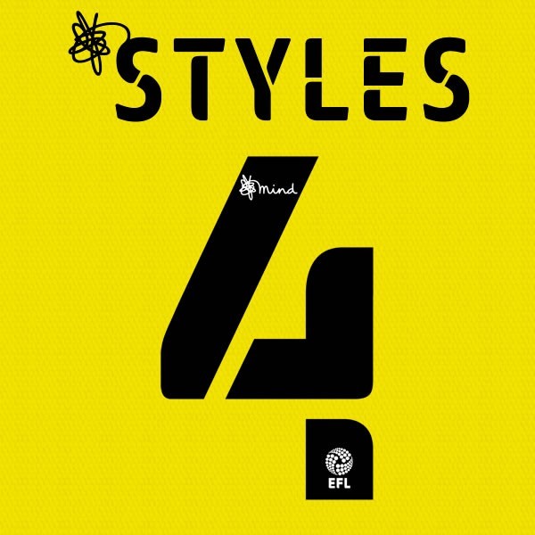 BARNSLEY 2020 2021 OFFICIAL STYLES 4 3RD PLAYER SIZE NAME SET
