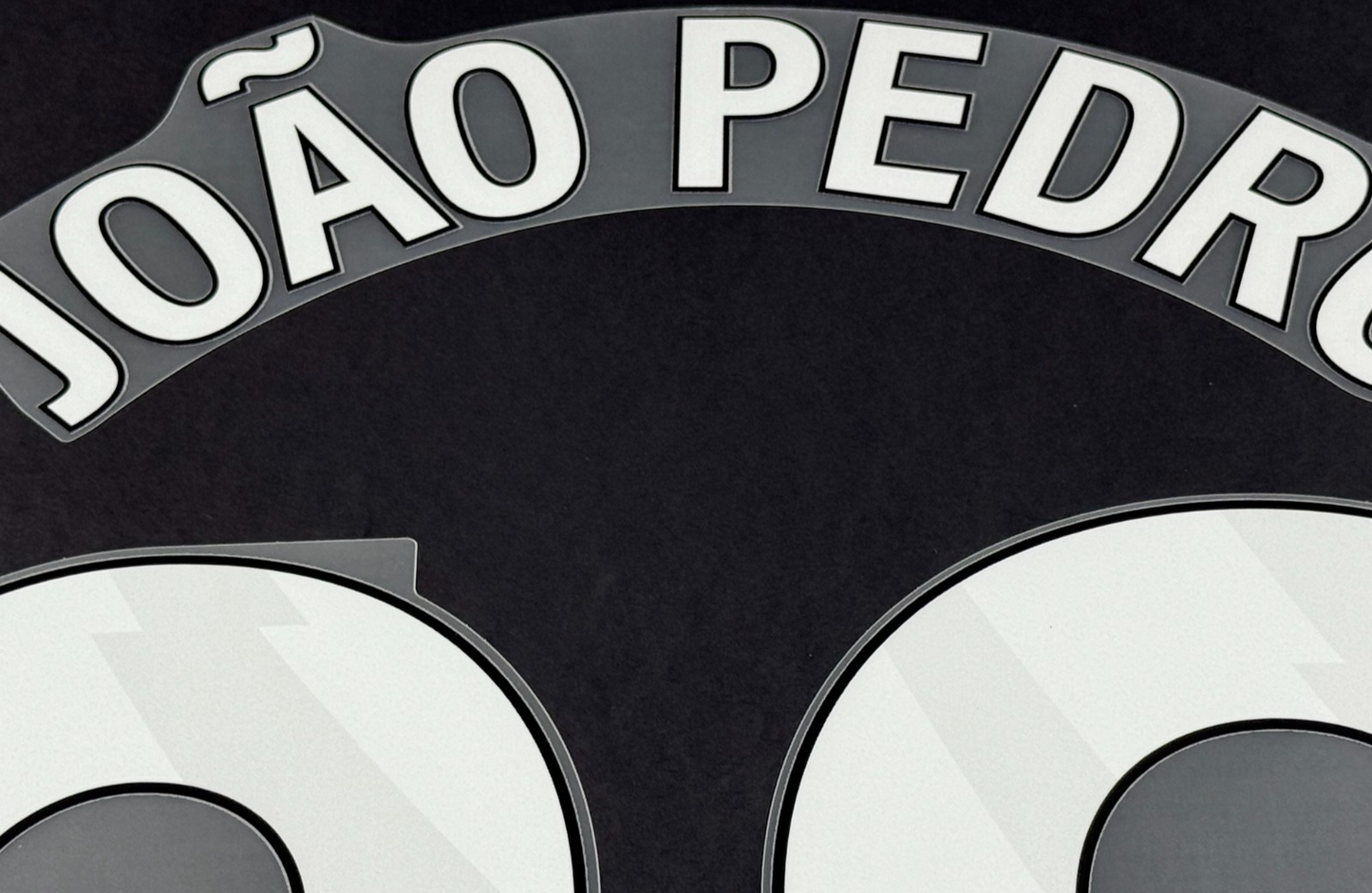 CHELSEA 2025 / 2026 JOAO PEDRO 20 OFFICIAL AVERY DENNISON WHITE PLAYER SIZE SET