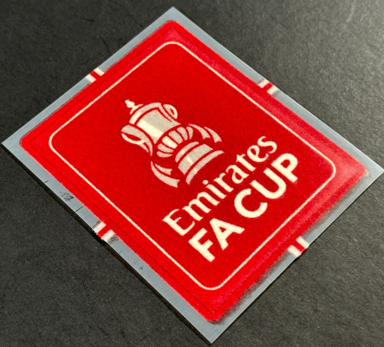 2024 - 2025 OFFICIAL SPORTING ID EMIRATES FA CUP SLEEVE PATCH