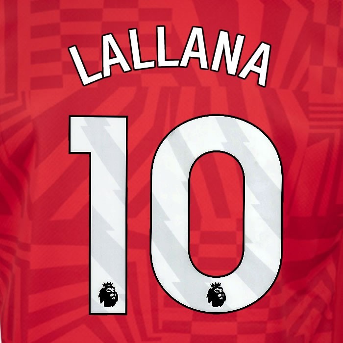 2024 2025 OFFICIAL SOUTHAMPTON LALLANA 10 WHITE HOME PLAYER SIZE NAME SET