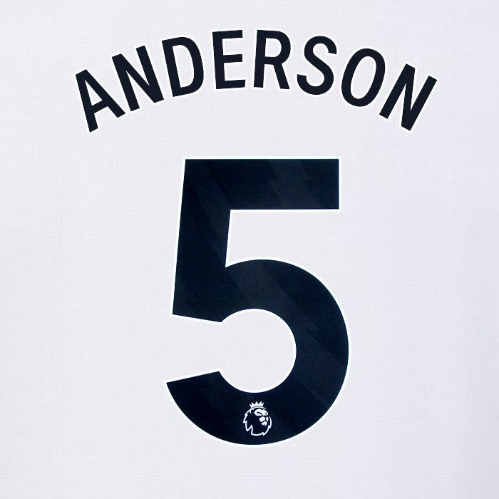 2024 2025 OFFICIAL FULHAM AVERY DENNISON ANDERSON 5 HOME PLAYER SIZE NAMESET