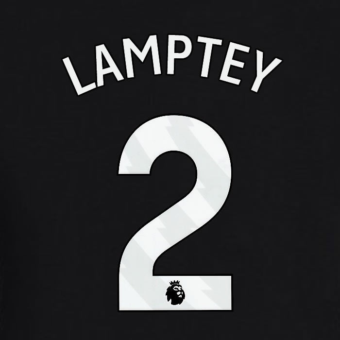 2023 2024 BRIGHTON LAMPTEY 2 OFFICIAL WHITE AWAY PLAYER SIZE NAME SET