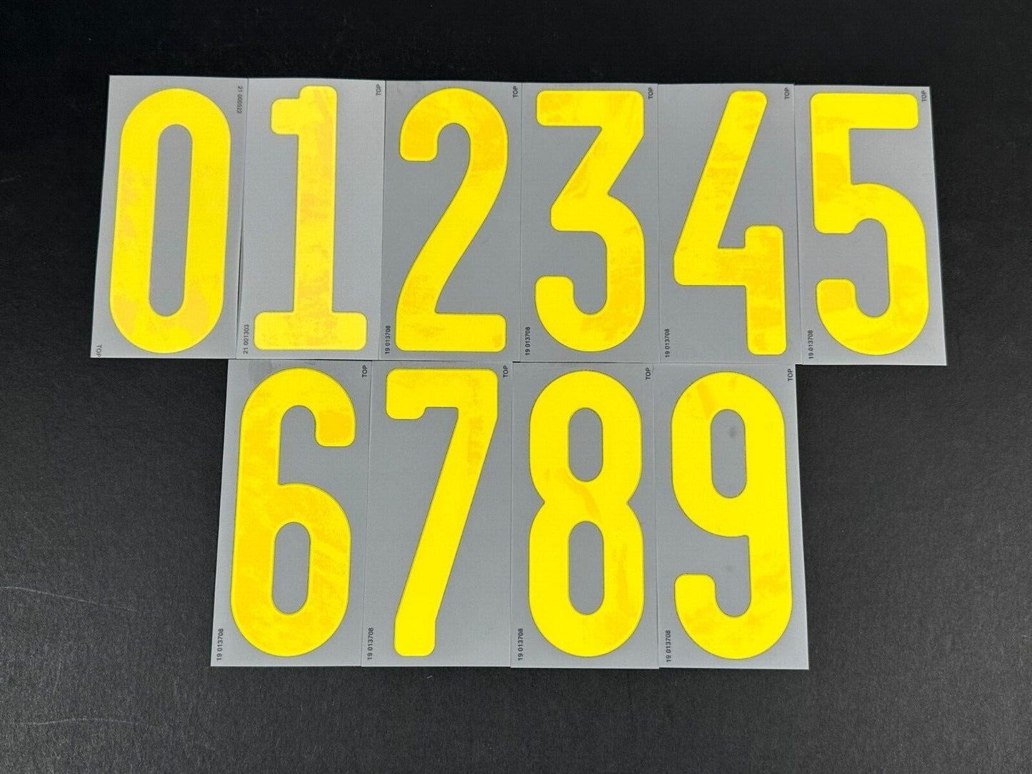 2020 2021 OFFICIAL DekoGraphics SWEDEN AWAY YELLOW FRONT SHIRT NUMBERS 110MM
