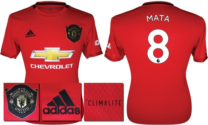 BRAND NEW 2019 2020 MANCHESTER UNITED ADIDAS HOME MATA 8 SHIRT