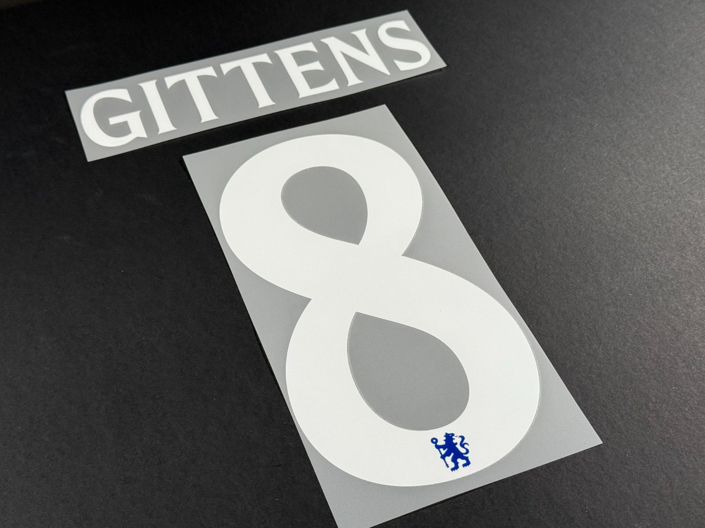 2025 2026 OFFICIAL CHELSEA HOME GITTENS 8 CUP PRINT PLAYER SIZE NAMESET