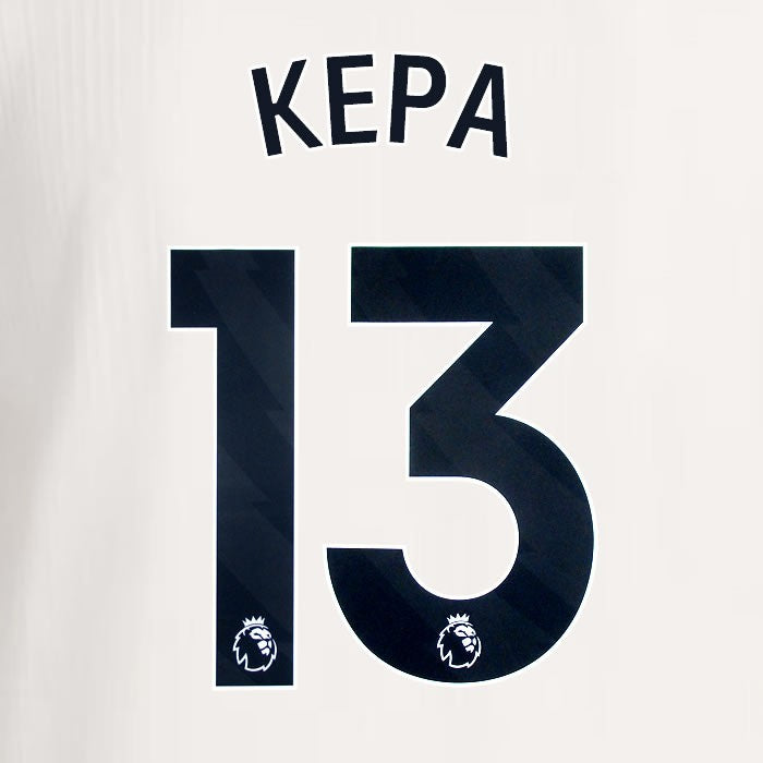 2025 2026 ARSENAL KEPA 13 BLACK 3RD OFFICIAL PLAYER SIZE NAMESET