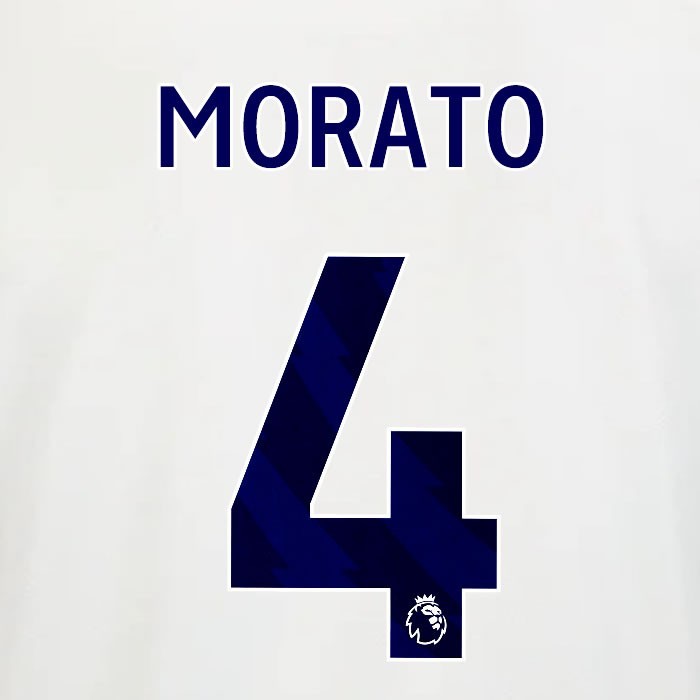 2025 2026 OFFICIAL NOTTINGHAM MORATO 4 BLUE AWAY PLAYER SIZE NAMESET