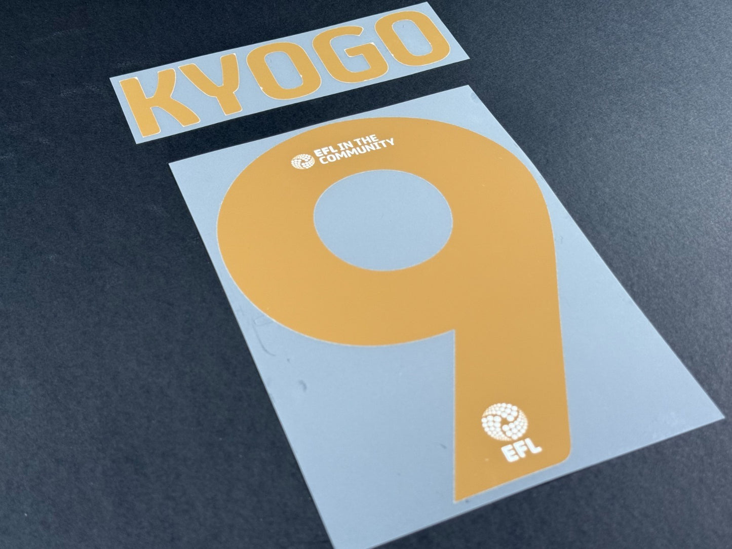BIRMINGHAM 2025 2026 OFFICIAL HOME KYOGO 9 PLAYER SIZE NAMESET