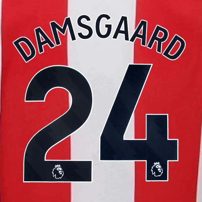 2023 2024 BRENTFORD DAMSGAARD 24 OFFICIAL BLACK HOME PLAYER SIZE NAMESET
