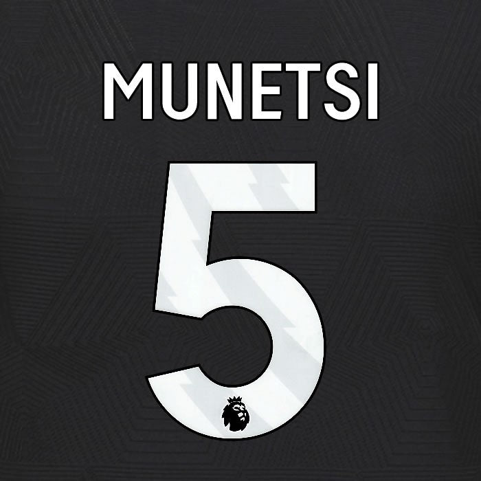 2024 2025 WOLVES AWAY WHITE MUNETSI 5 OFFICIAL PLAYER SIZE NAMESET