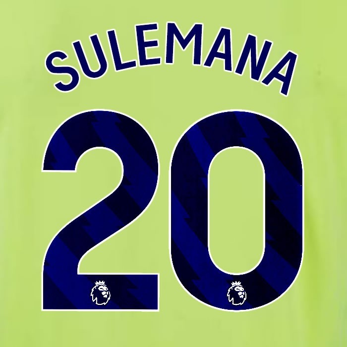 2024 2025 OFFICIAL SOUTHAMPTON SULEMANA 20 BLUE AWAY PLAYER SIZE NAME SET