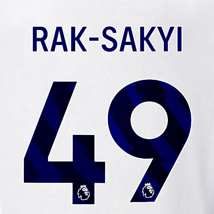 2025 2026 OFFICIAL CRYSTAL PALACE RAK SAKYI 49 BLUE AWAY PLAYER SIZE NAMESET