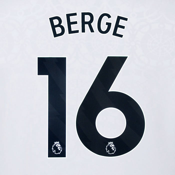 2025 2026 OFFICIAL FULHAM BERGE 16 BLACK HOME PLAYER SIZE NAMESET