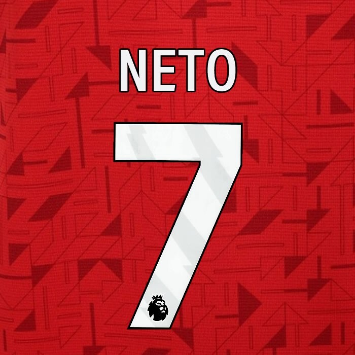 2023 2024 WOLVES AWAY NETO 7 OFFICIAL WHITE PLAYER SIZE NAMESET