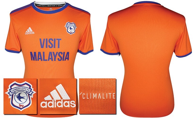 BNWT 2019 2020 ADIDAS CARDIFF CITY AWAY SHIRT RALLS 8 MEN'S MEDIUM