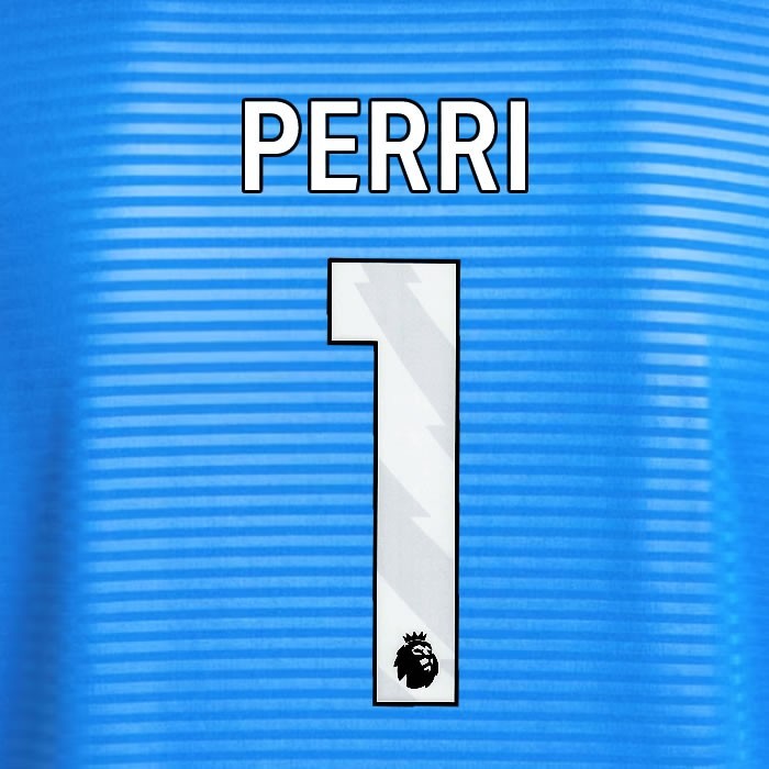 2025 2026 OFFICIAL LEEDS UNITED PERRI 1 WHITE AWAY PLAYER SIZE NAMESET