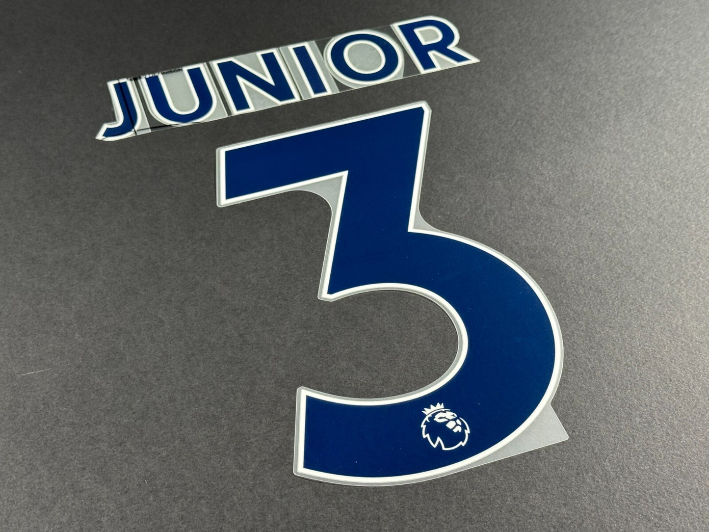 LEEDS UNITED 2022 2023 JUNIOR 3 OFFICIAL AVERY BLUE PLAYER SIZE NAME SET