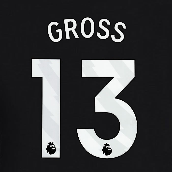 2023 2024 BRIGHTON GROSS 13 OFFICIAL WHITE AWAY PLAYER SIZE NAME SET
