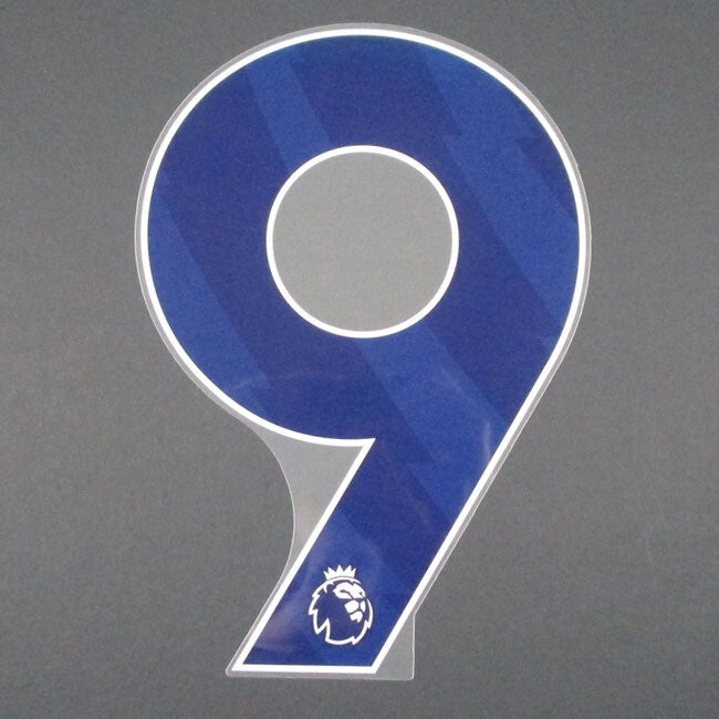 2023 2024 OFFICIAL AVERY DENNISON PREMIER LEAGUE PLAYER SIZE BLUE NUMBER 9