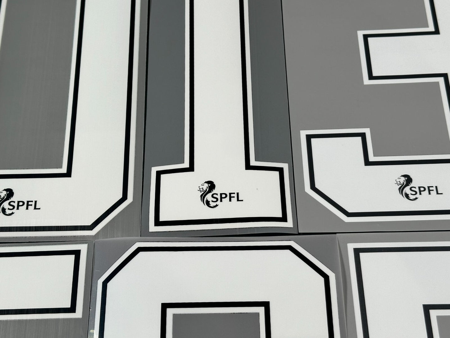 2020 2023 OFFICIAL ELMS UK SCOTTISH SPFL WHITE PLAYER SIZE SHIRT NUMBERS