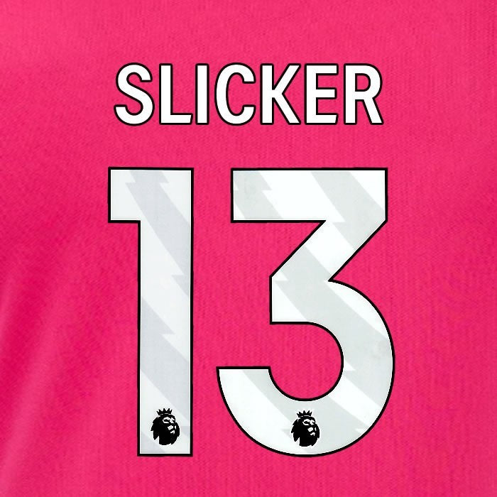 2024 2025 OFFICIAL IPSWICH TOWN SLICKER 13 WHITE 3RD PLAYER SIZE NAME SET
