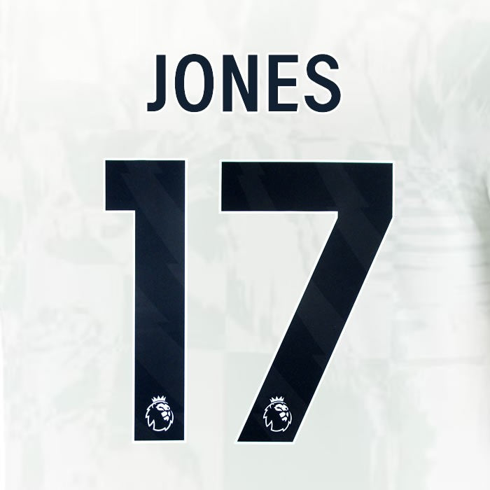 2024 2025 OFFICIAL LIVERPOOL JONES 17 BLACK 3RD PLAYER SIZE NAMESET