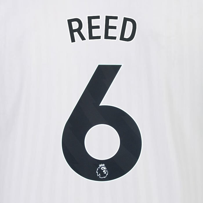 2023 2024 OFFICIAL FULHAM AVERY DENNISON REED 6 HOME PLAYER SIZE NAMESET