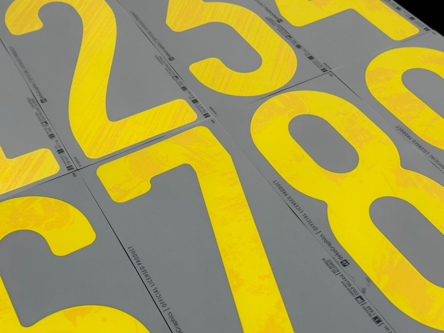 2020 2021 OFFICIAL DekoGraphics SWEDEN AWAY YELLOW PLAYER SIZE SHIRT NUMBERS