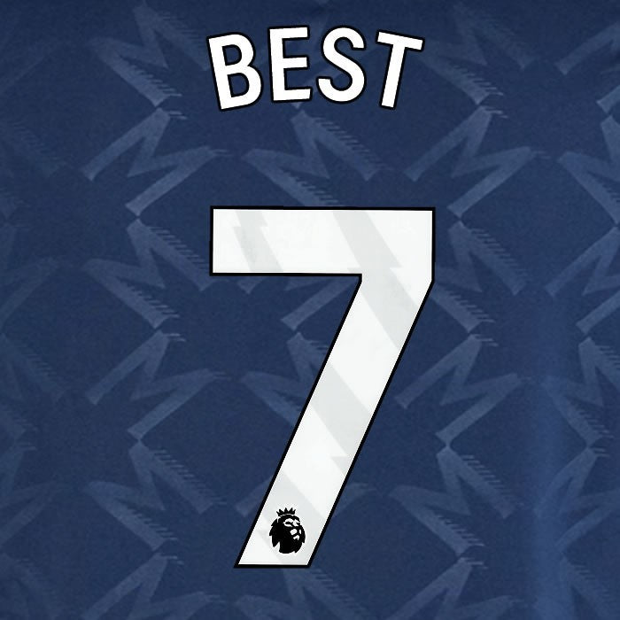 2024 2025 MANCHESTER UNITED BEST 7 AWAY WHITE PLAYER SIZE NAMESET