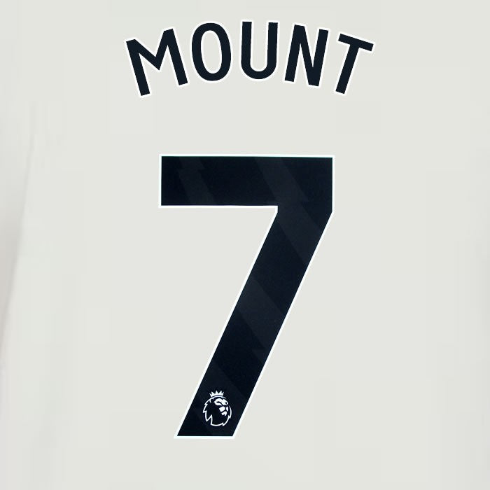 2024 2025 MANCHESTER UNITED MOUNT 7 3RD BLACK PLAYER SIZE NAMESET
