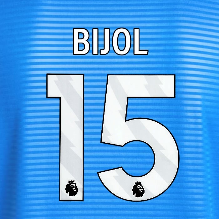 2025 2026 OFFICIAL LEEDS UNITED BIJOL 15 WHITE AWAY PLAYER SIZE NAMESET
