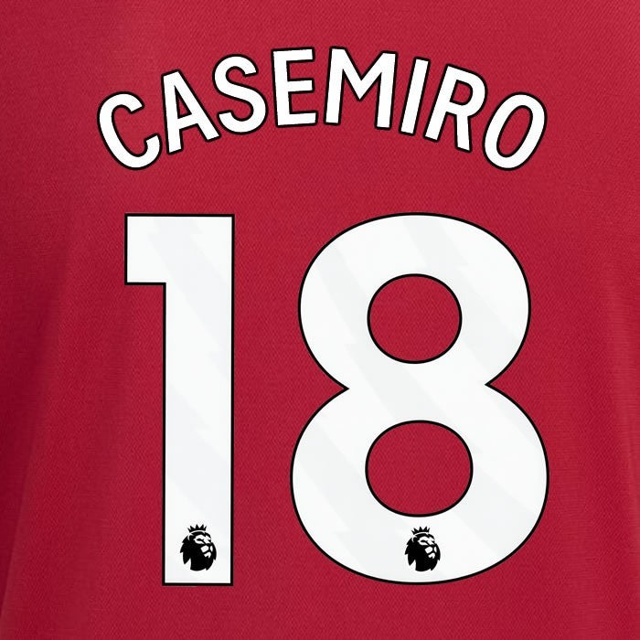 2023 2024 MANCHESTER UNITED CASEMIRO 18 HOME WHITE PLAYER SIZE NAMESET