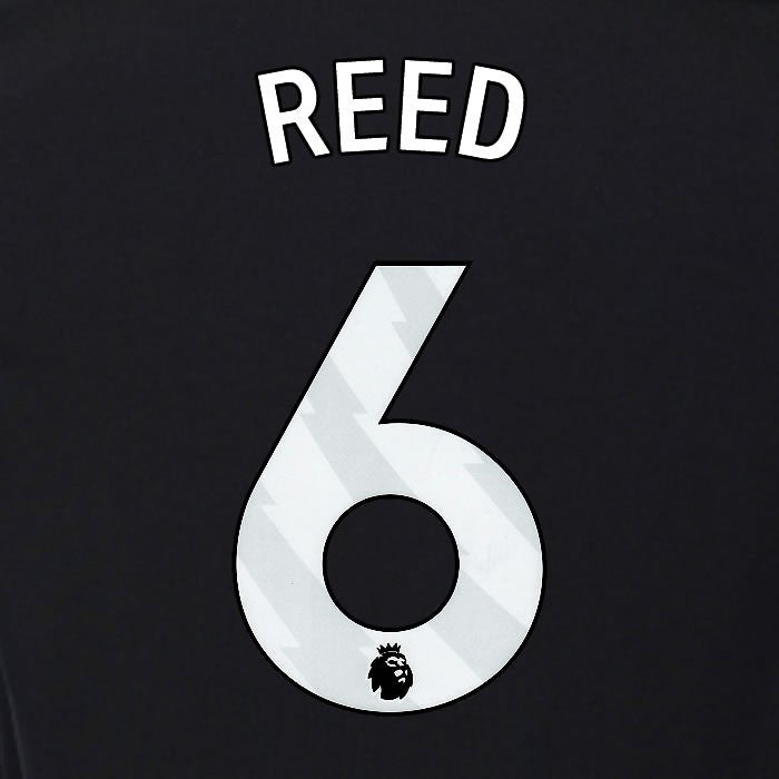 2025 2026 OFFICIAL FULHAM REED 6 WHITE 3RD PLAYER SIZE NAMESET