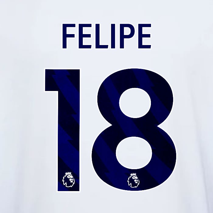 2023 2024 OFFICIAL NOTTINGHAM FELIPE 18 BLUE AWAY PLAYER SIZE NAMESET