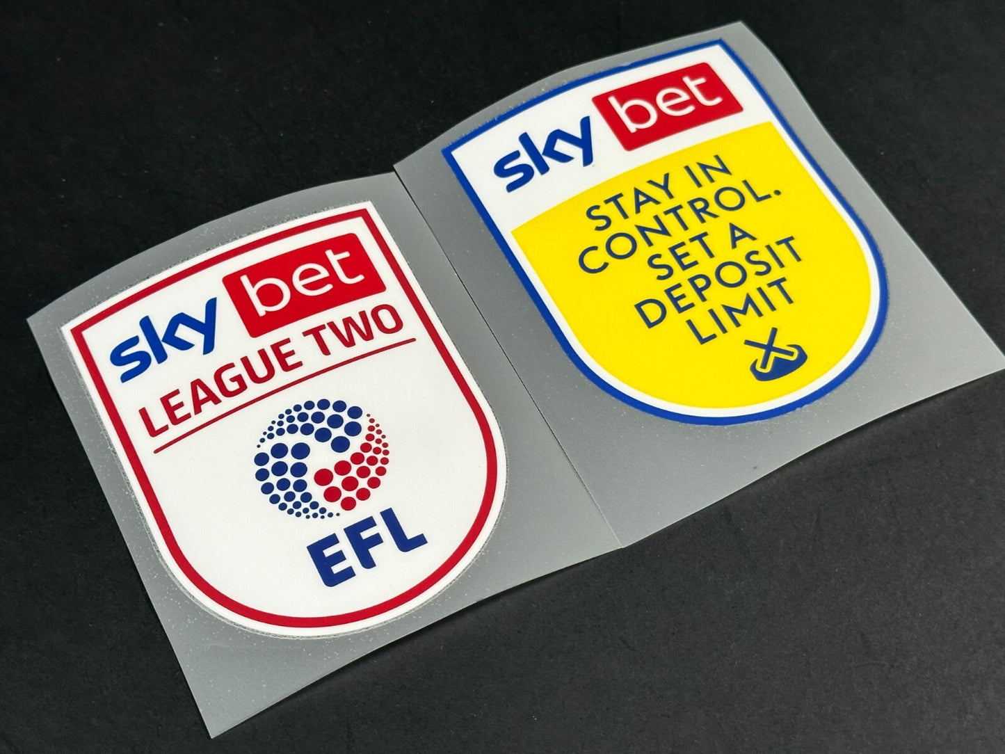 Official 2020 2021 EFL Sky Bet LEAGUE 2 Shirt Sleeve Patches Player Issue