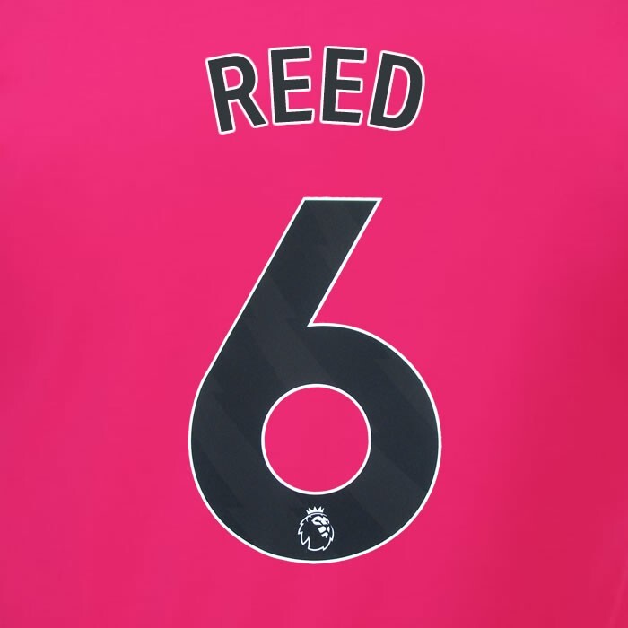2023 2024 OFFICIAL FULHAM AVERY DENNISON REED 6 AWAY PLAYER SIZE NAMESET